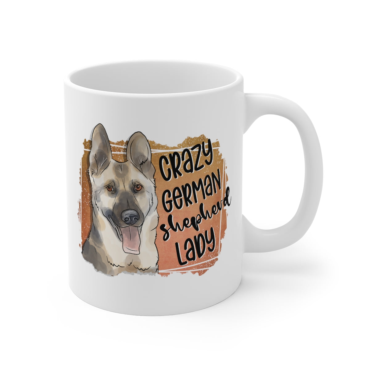 Crazy German Shepherd Lady Coffee Mug