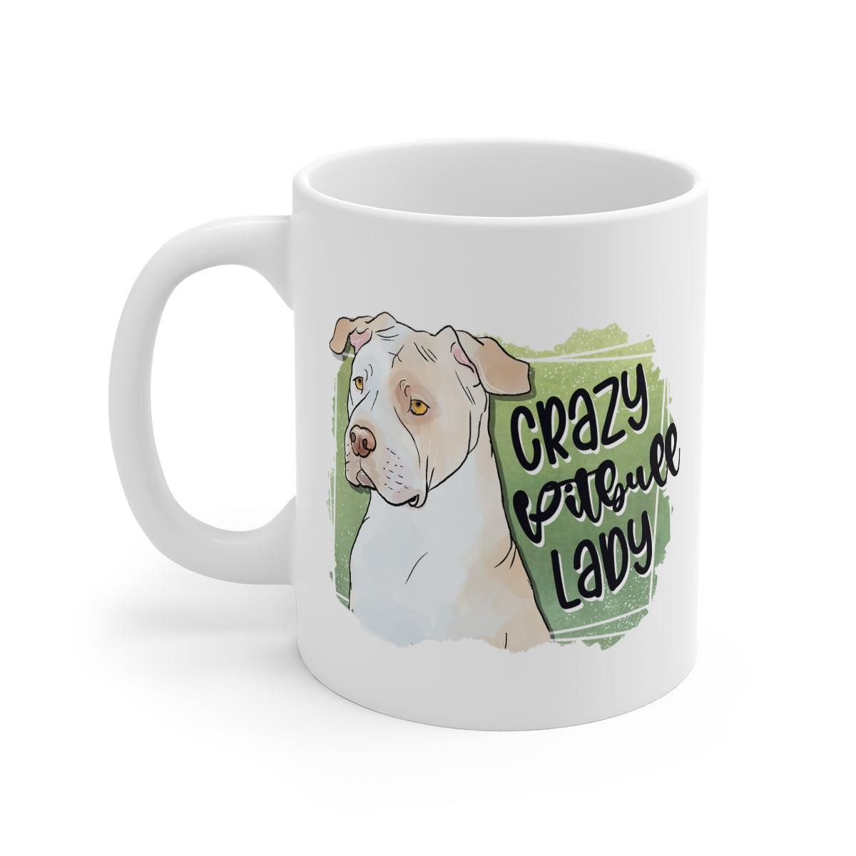 Crazy Pitbull Lady Coffee Mug