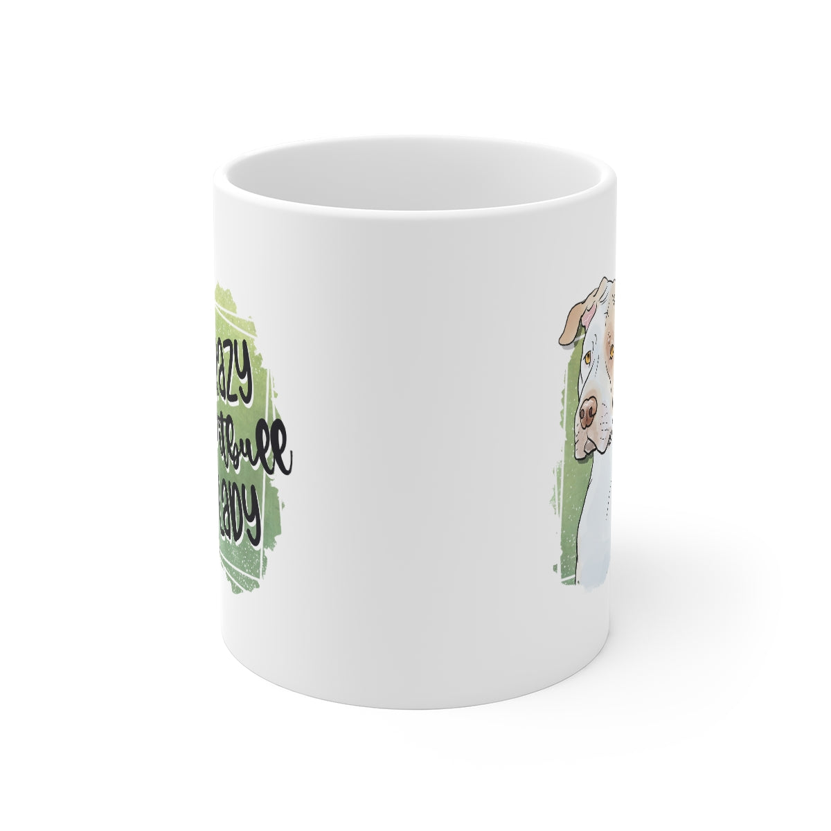 Crazy Pitbull Lady Coffee Mug