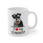 I Love My Schnauzer Coffee Mug