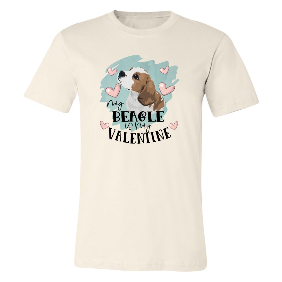 My Beagle is My Valentine Design