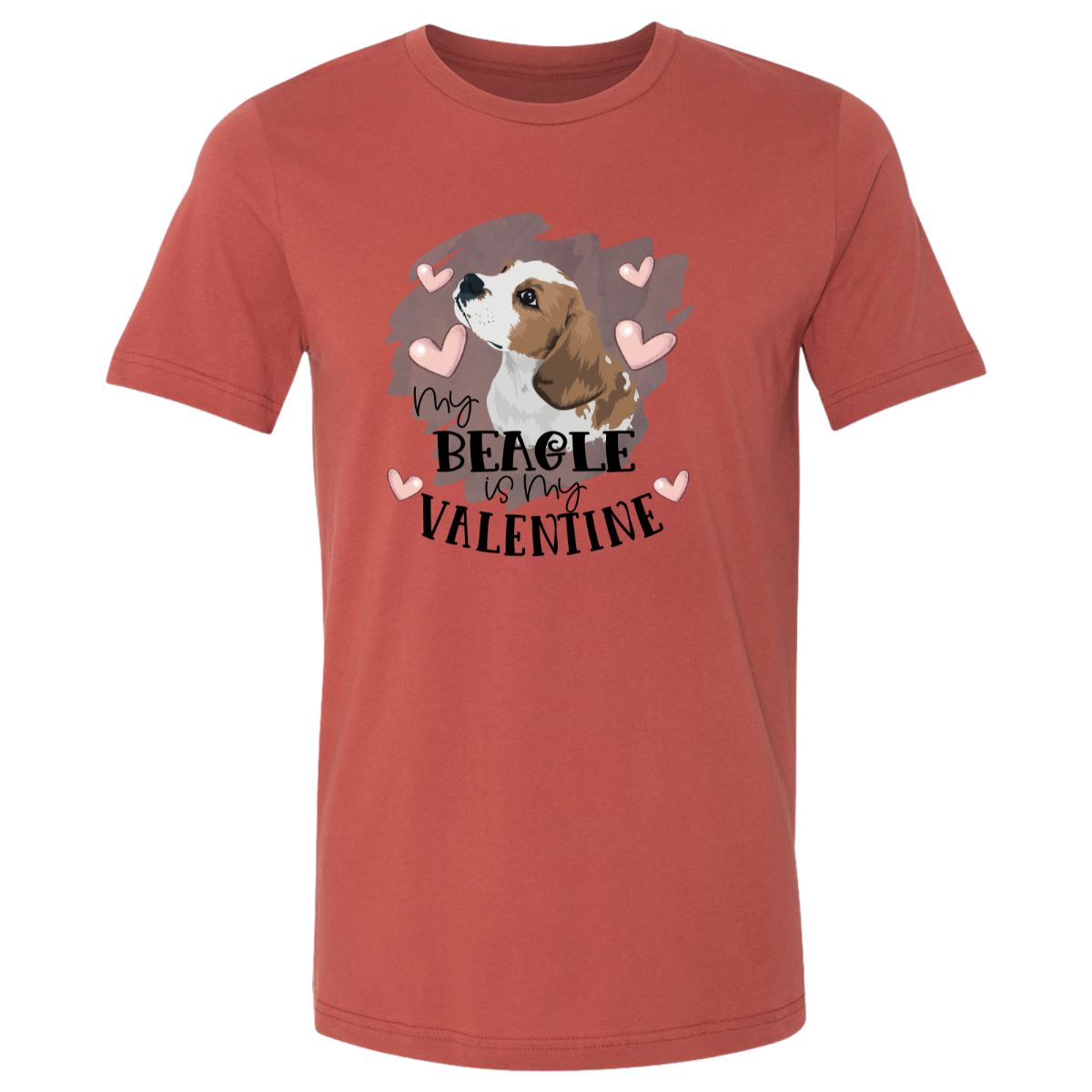 My Beagle is My Valentine Design