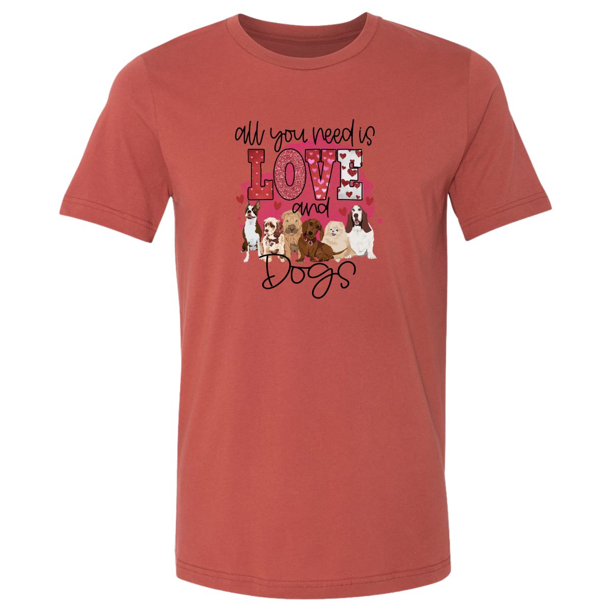 All You Need Is LOVE and Dogs Design