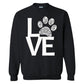 Dog Paw Love Square