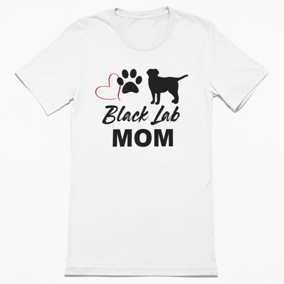 Black Lab Mom Shirt