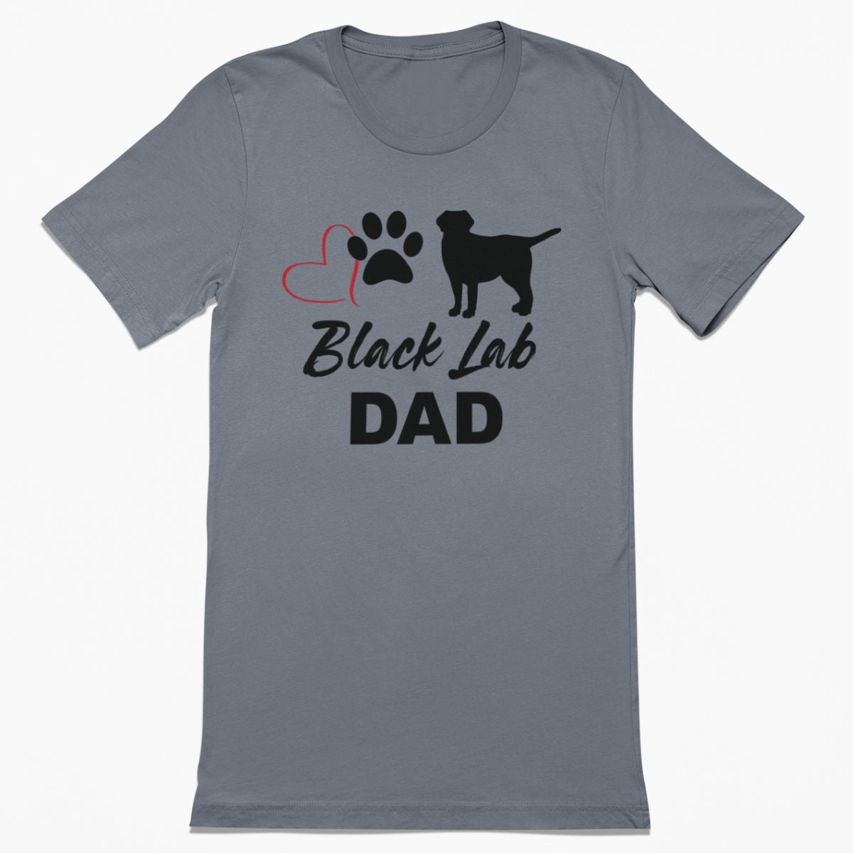 Black Lab Dad Shirt
