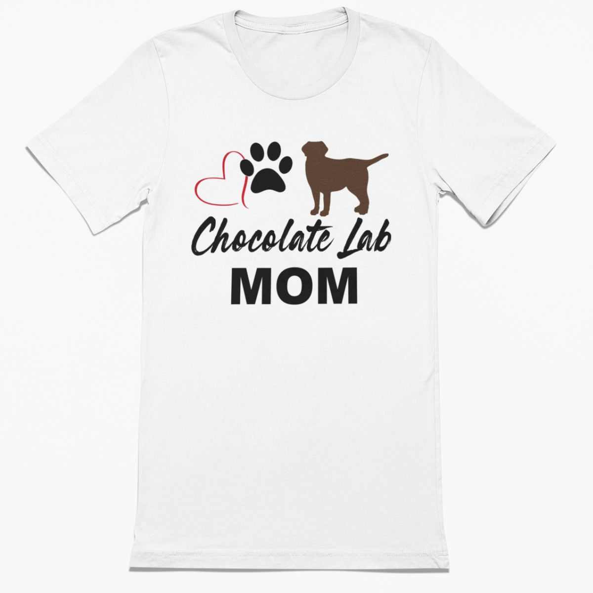 Chocolate Lab Mom Shirt