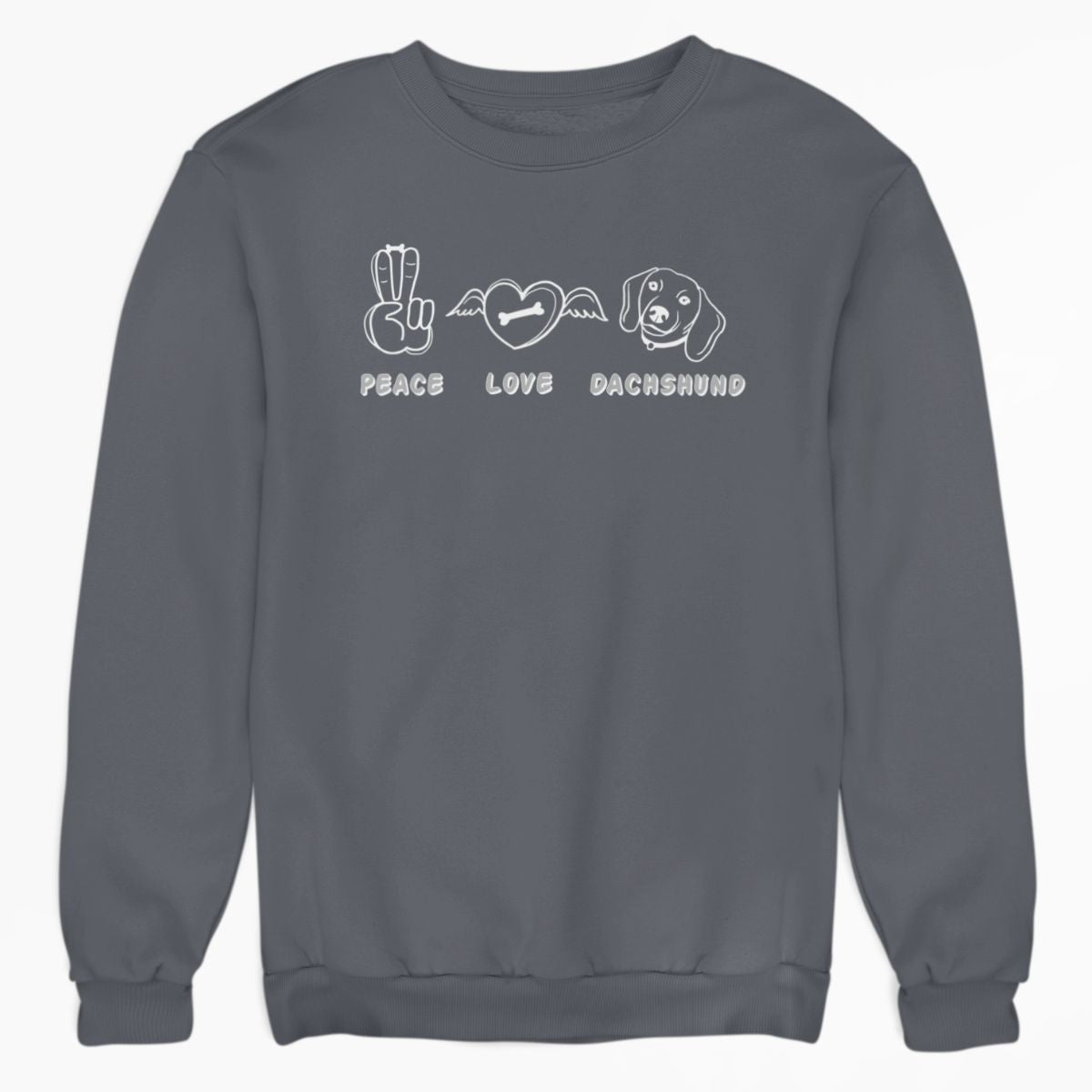 Peace Love Dachshund Shirt